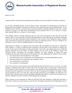 MEET THE - ANA Massachusetts