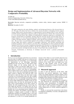 Design and Implementation of Advanced Bayesian Networks with