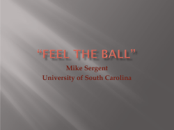 Feel the Ball