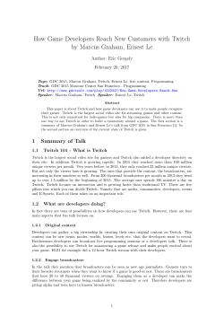 How Game Developers Reach New Customers