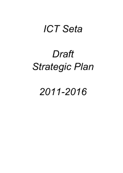 1.3 Purpose of this Strategic Plan