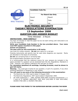 ES 16 Questions - 13 September 2008 PDF, 236 KB