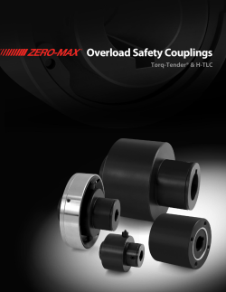 Overload Safety Couplings - Zero-Max