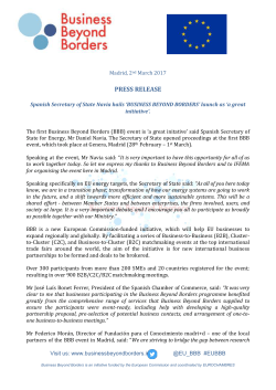 BBB Press Release (Post-Genera)