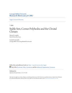 Stable Sets, Corner Polyhedra and the Chv&aacute;tal Closure