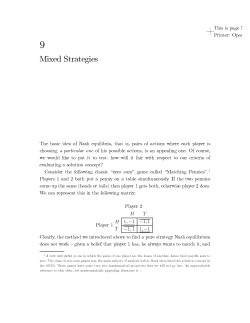 Mixed Strategies - Faculty Directory | Berkeley-Haas