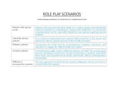 role play scenarios