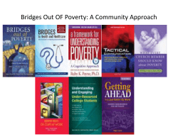 Bridges Out of Poverty presentation