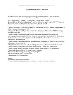 Supplementary online material