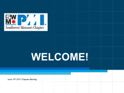 PMI PowerPoint Template Maximum 2 Lines, Arial 28pt bold