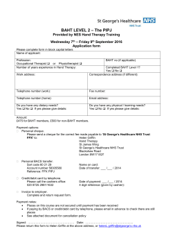 Application Form