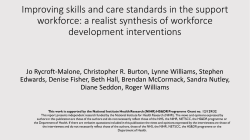 OPSWISE presentation