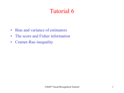 Bayesian Decision Theory