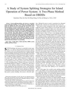 A study of system splitting strategies for island - UTK-EECS