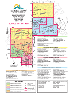District Map - Scottsdale Unified School District