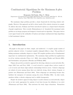 Combinatorial Algorithms for the Maximum k