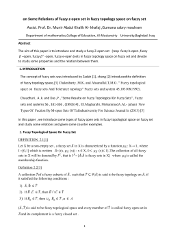 on Some Relations of fuzzy z-open set in fuzzy topology space on