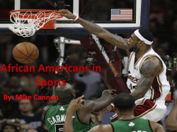 African Americans in Sports