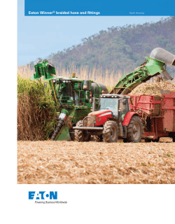 Eaton Winner &reg; braided hose and fittings