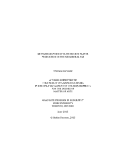 new geographies of elite hockey player production in