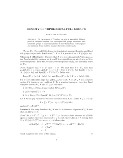 DENSITY OF TOPOLOGICAL FULL GROUPS