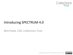Introducing the Collections Trust