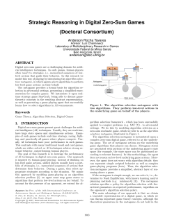 Strategic Reasoning in Digital Zero-Sum Games
