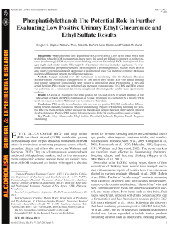 Phosphatidylethanol - Promises Treatment Centers