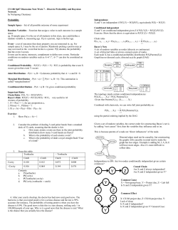 CS 188 Sp07 Discussion Note Week 6 &ndash; Game and Discrete