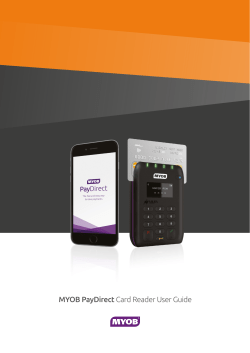 MYOB PayDirect User Guide