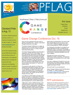 Game Change Conference Oct. 16