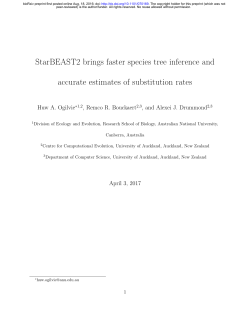 StarBEAST2 brings faster species tree inference and