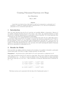 Counting Polynomial Functions over Rings
