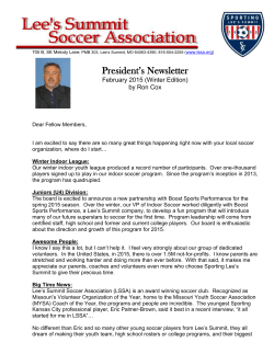 Lee`s Summit Soccer Association