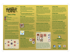 Rules of Play