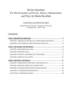 part 3: poverty and policy