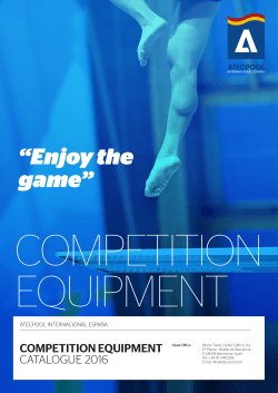 Enjoy the game - Atecpool Internacional Espa&ntilde;a