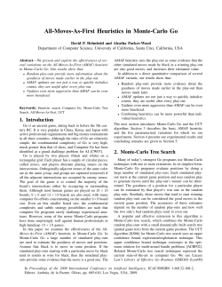 All-Moves-As-First Heuristics in Monte-Carlo Go