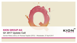 Presentation Q1 2017