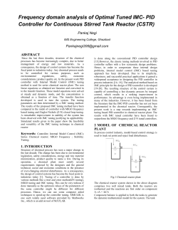 4.2 Case 1: Ziegler-Nichols closed loop design tuning