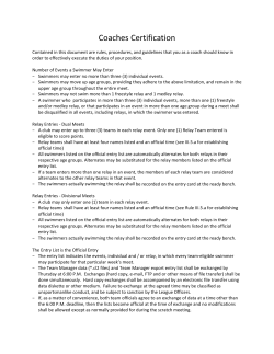 Coaches Certification