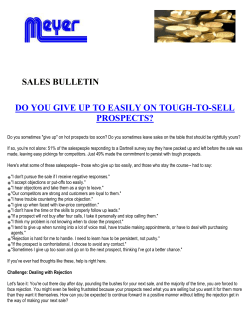 do you give up to easily on tough-to