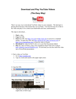 and Play YouTube Videos