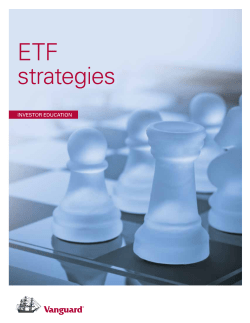 ETF strategies - Vanguard Financial Advisor Services