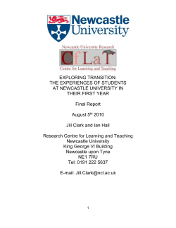 Best aspect of university experience so far?