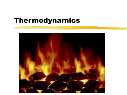 Thermodynamics