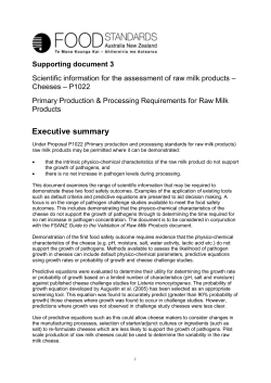 P1022-PPPSRawmilk-1CFS-SD3 - Food Standards Australia New