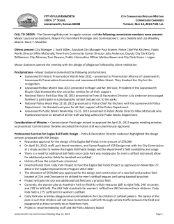 Minutes taken by City Clerk Karen J. Logan, MMC