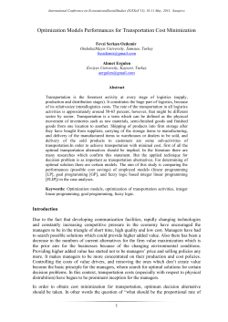 International Conference on Economic and Social Studies, 10