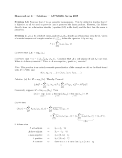 APPM5450, Spring 2017 Problem 8.6: Suppose that U is an